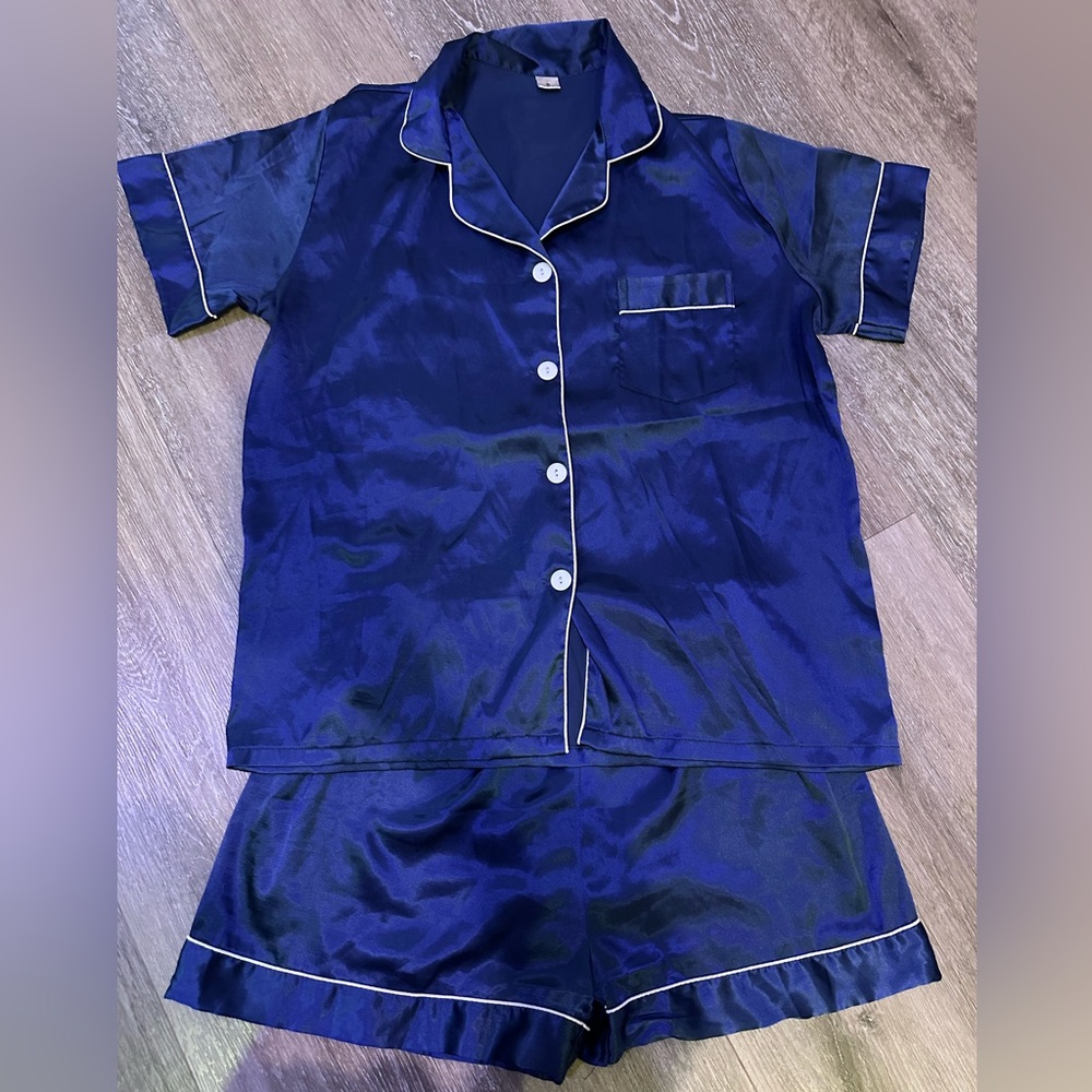 Satin pajama set